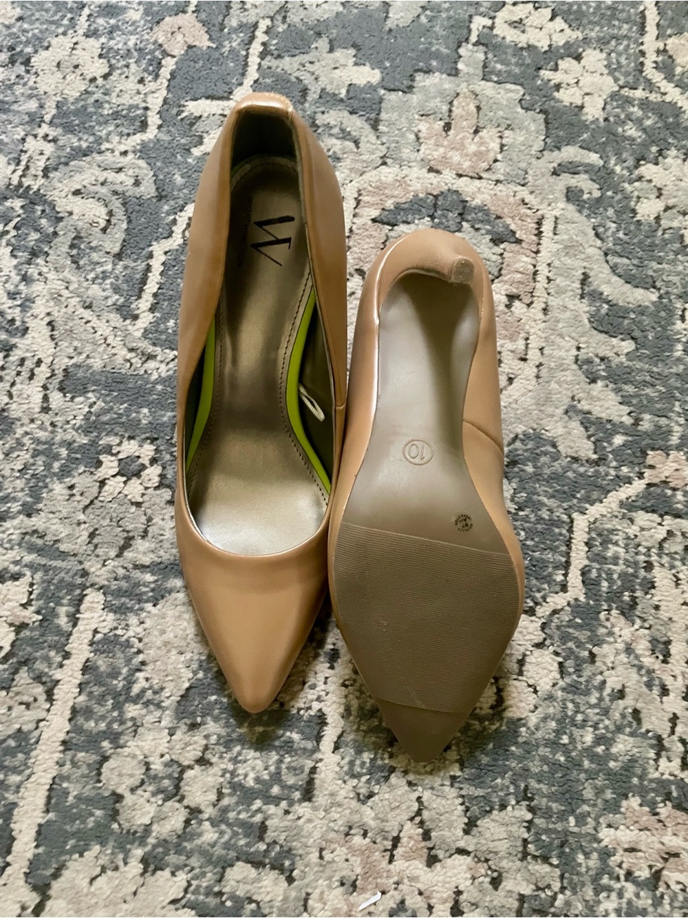 Worthington Women's Pointed-Toe Heels in Camel Brown - Picture 4 of 4